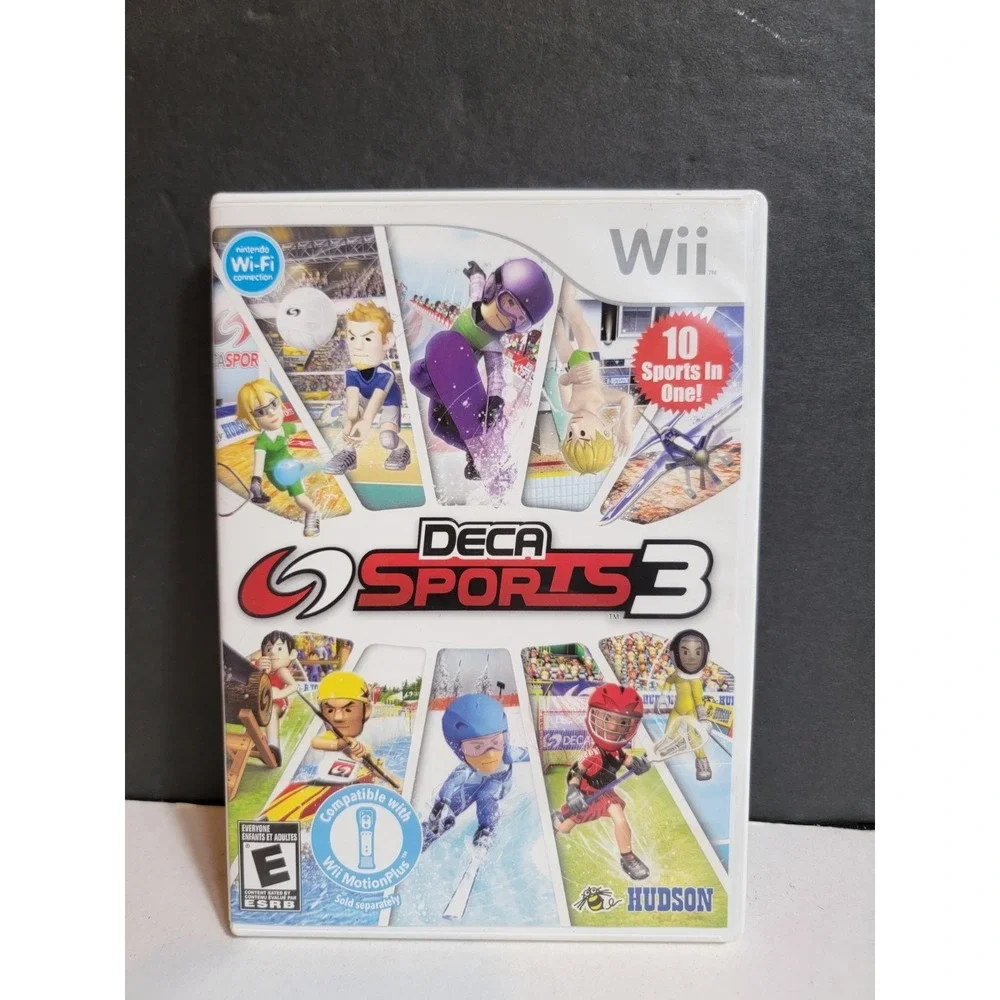 Deca Sports 3 - Nintendo Wii Game Tested Works